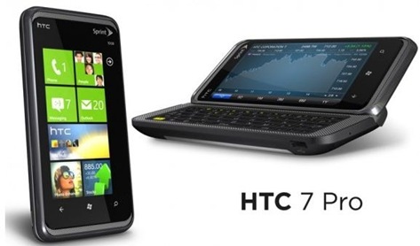 HTC 7 Pro Windows Phone 7