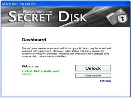 Secret Disk Protege Discos Duros